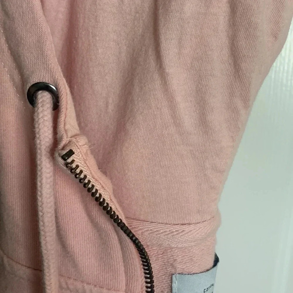 EUC mens COTTON ON pink zip front hoodie size medium - Picture 7 of 7